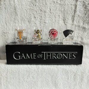 2015 Game of Thrones Shot Glass 4 Pack BNIB!!